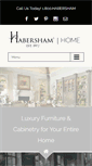 Mobile Screenshot of habershamhome.com